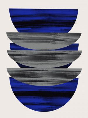 Scandinavian In Blue and Black