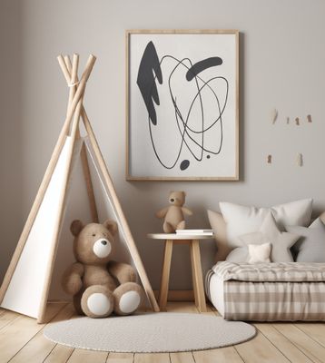 Expressionist forms and lines 11