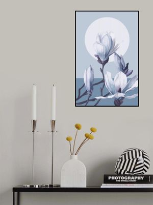 Blue Watercolor Flowers