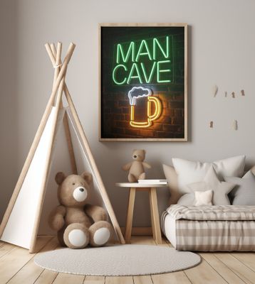 Man Cave Neon Sign No 1
