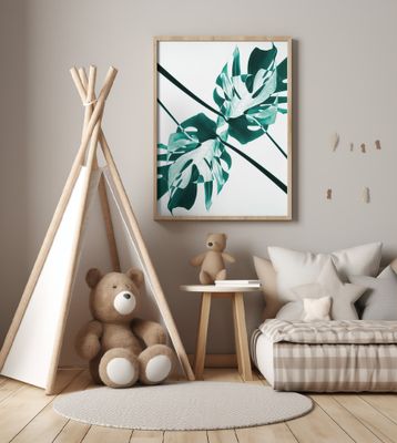 Monstera Kaleidoscope 08