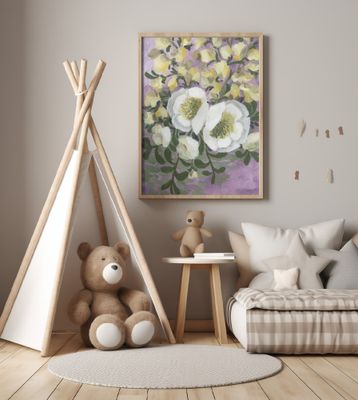 Raelynna painterly florals