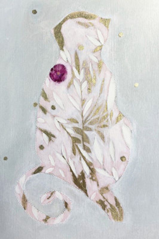 Pink &amp; Gold Monkey