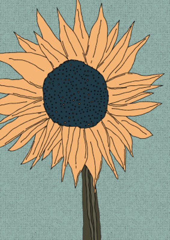 Stylized Sunflower