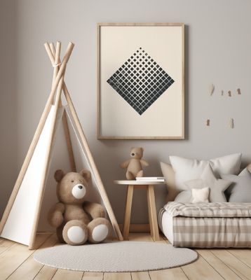 Minimal Halftone Shapes #3