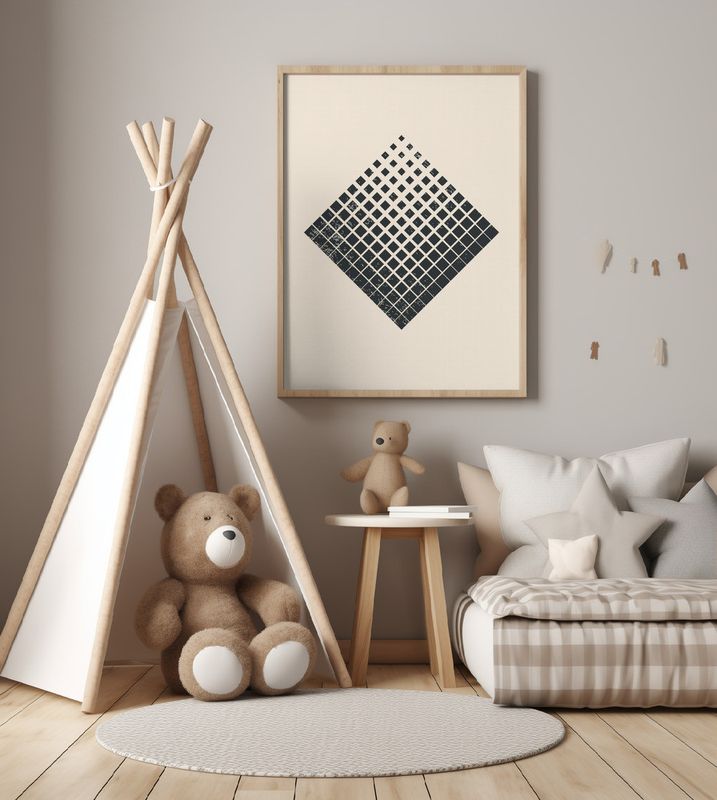 Minimal Halftone Shapes #3