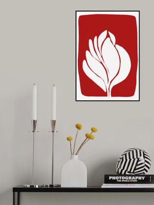 White Blossom Silhouette