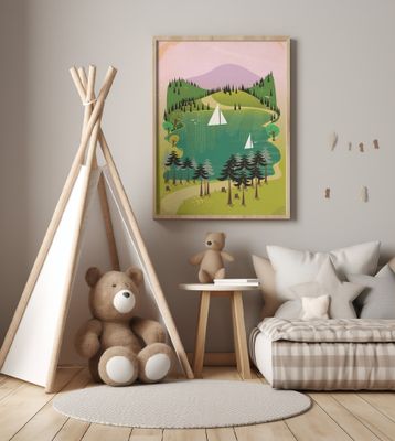 Vintage Boating Lake