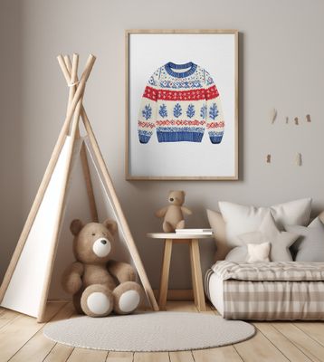 Norwegian wool jumper