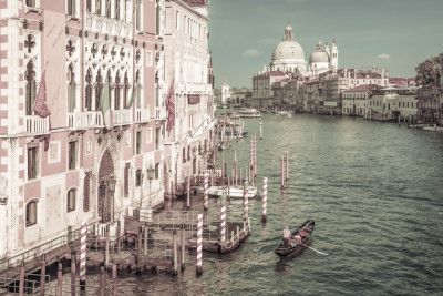 VENICE Canal Grande &amp; Santa Maria della Salute | urban vintage style