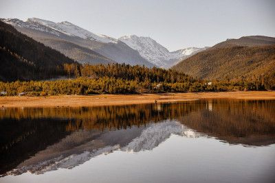Arapahoe Bay Reflection