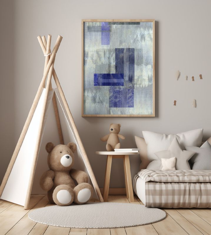 Blue  Carbon Abstract 3