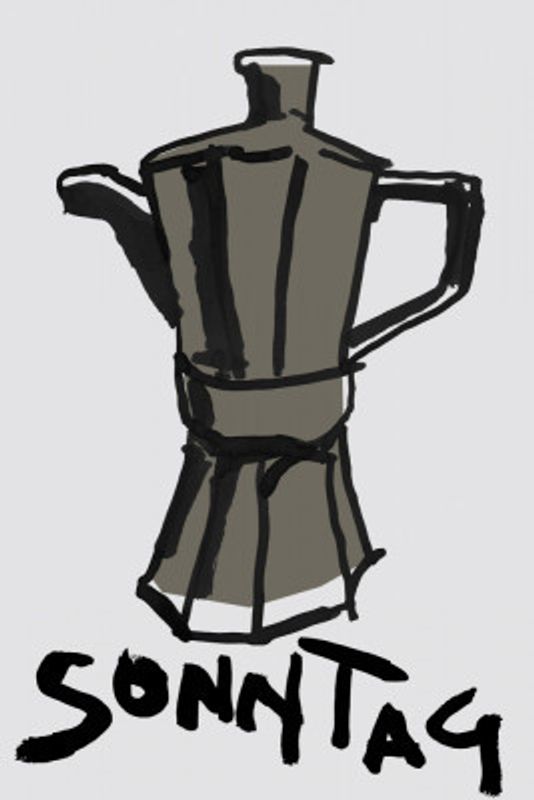 Sonntag Sunday Moka (German)