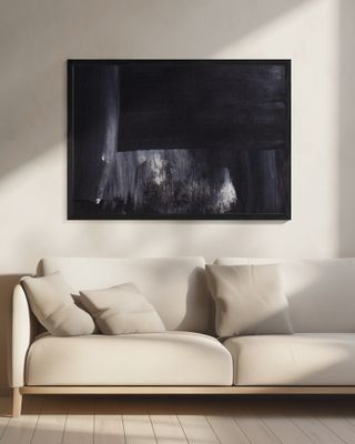 Monochrome Tones With Sweeping Brushstrokes