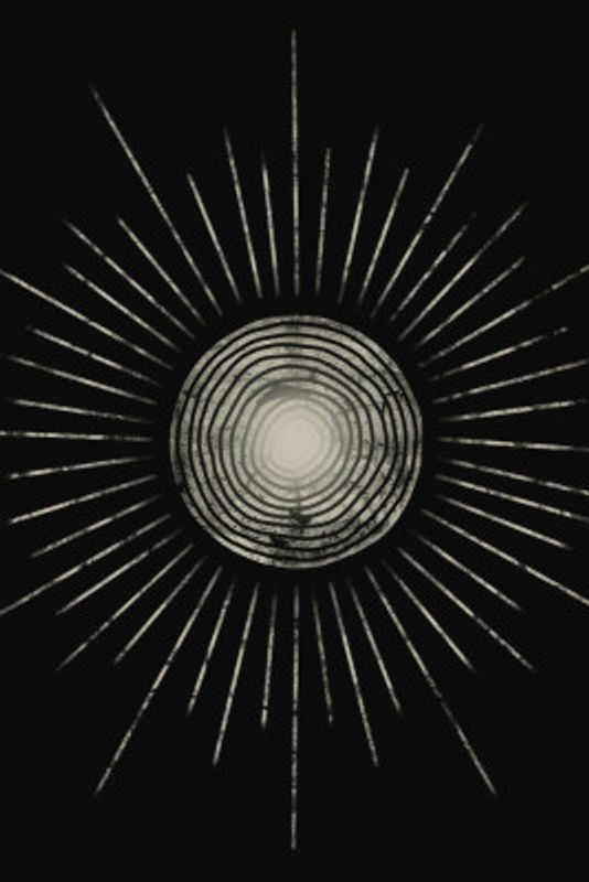 Midnight Sun Abstraction