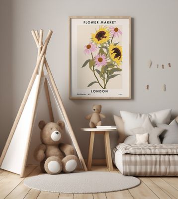 Flower Market. London