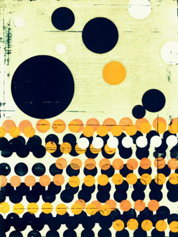 Geometric Circles in a Harmonious Pattern