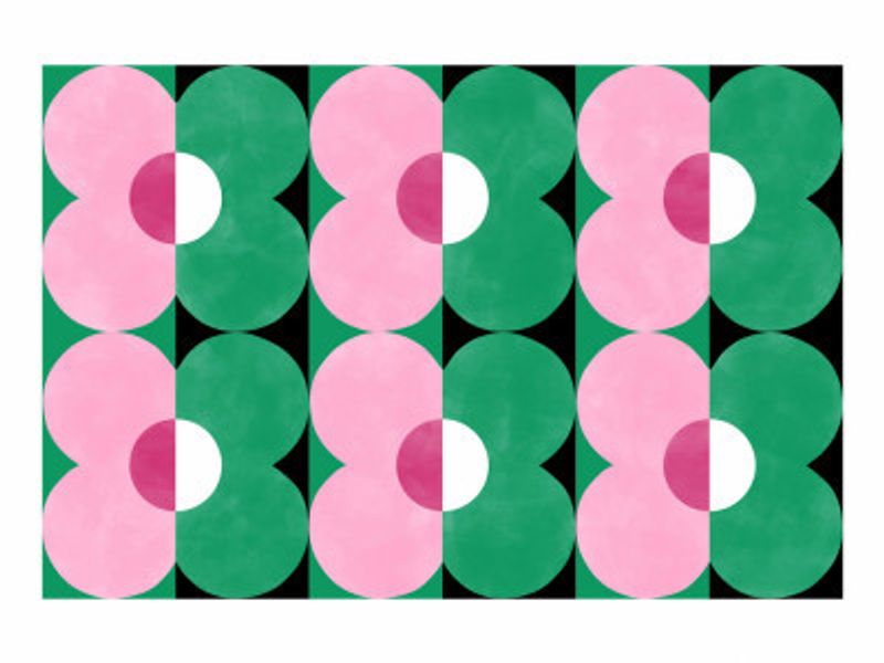 Floral Geometry Shapes