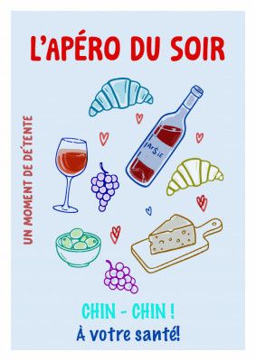 Relaxing French Aperitif