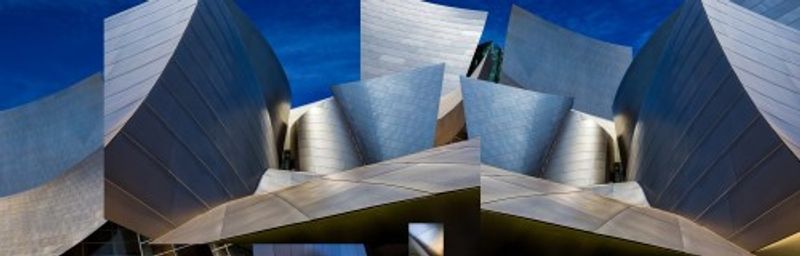Disney Concert Hall-Montage (Color Version)