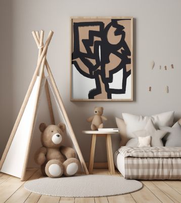 Bold line composition 07