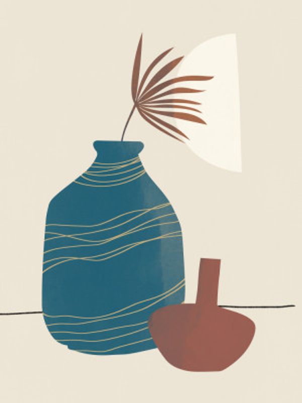 Serene Vessel Still Life