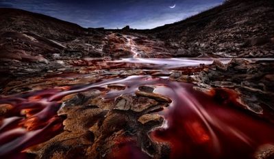 Last Lights in Rio Tinto III (Red River)
