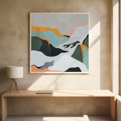 Mountains Surreal Landscape