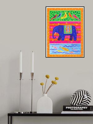 Vibrant Wildlife Tapestry