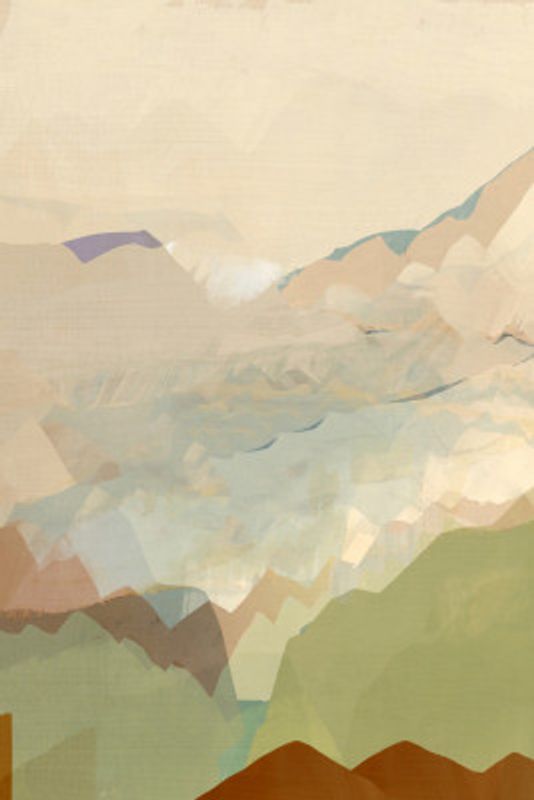 Peachy Mountain Range 3