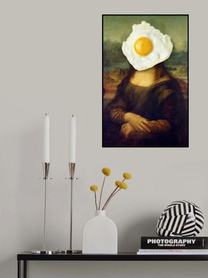 Mona Lisa   the Messy Breakfast Edition