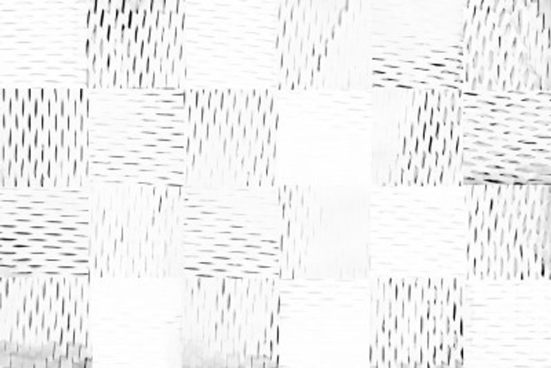 White Woven Blocks 4