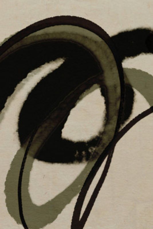 Inked Flowing Circles