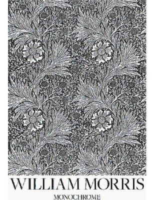 Marigold Monochrome - William Morris