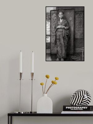 Woman In Traditional Japanese Attire