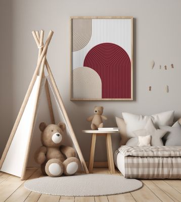 Lines and semicircles 4