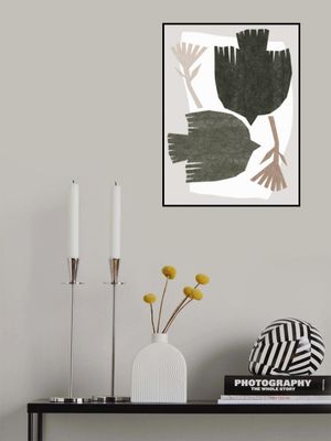 Abstract Birds Flight