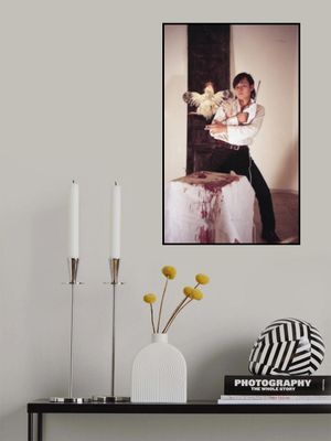 Koraz Bird, Kanat Ibragimov - 1 Photo documentation of the project that took place in Moscow, Marat Gelman Gallery. January 12, 1997.