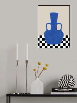 Azure Vase Chess Board