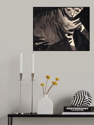 Cat in Patch of Sun for Annabelle