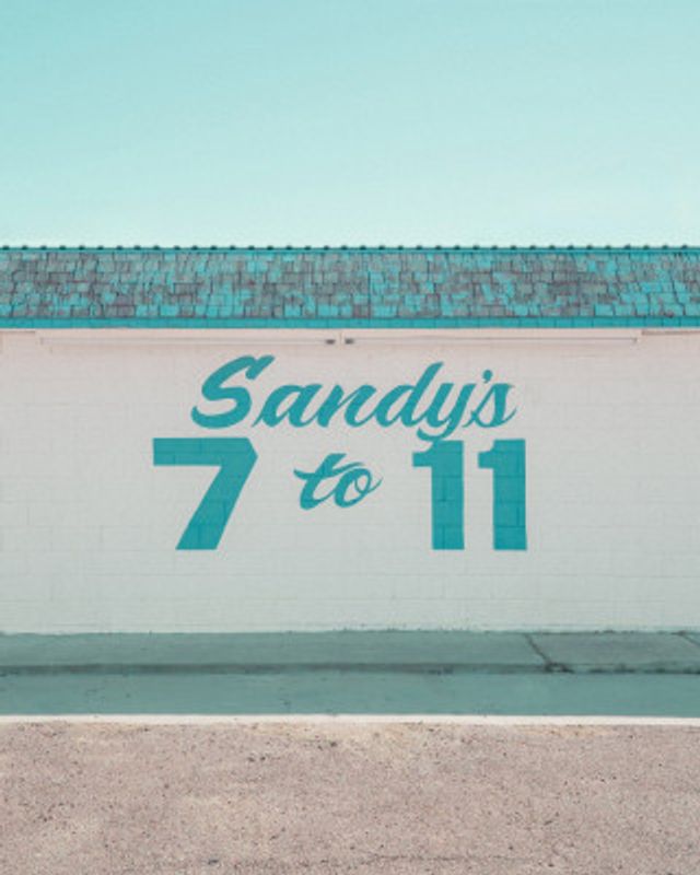 Sandy's 7 to 11 in Marfa, Texas