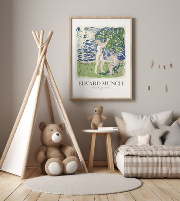 Girls Picking Apples