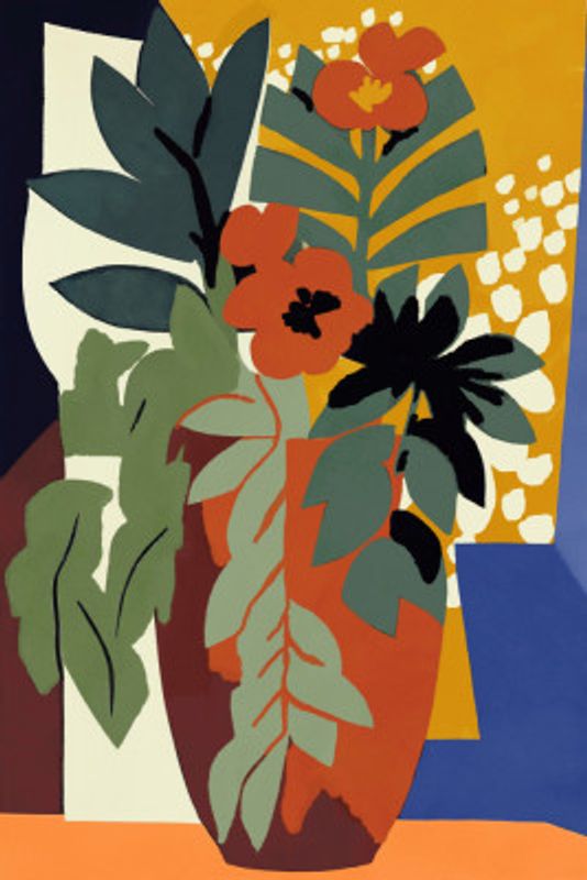 Abstract Flower Impressions