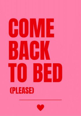 Bedtime Plea