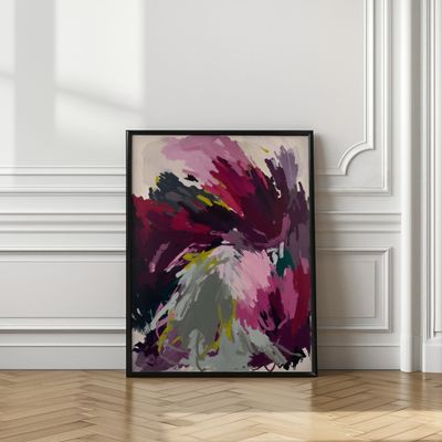 Vibrant Abstract Swirl