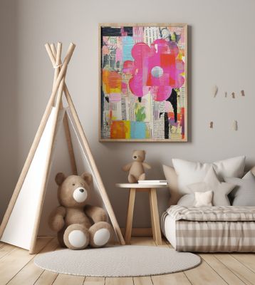 Vibrant Collage Dream