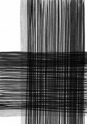 Intersecting Vertical And Horizontal Black Lines