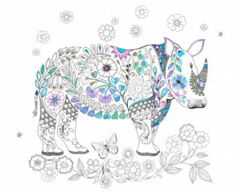 Rhinoceros Delicate Tints 3