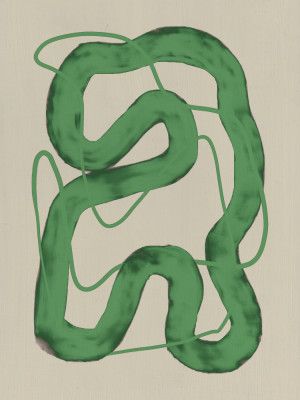 Line art abstract 01