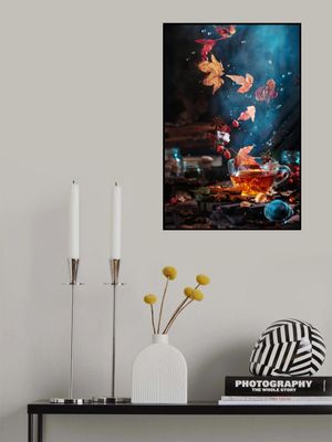 Briar tea with autumn swirl